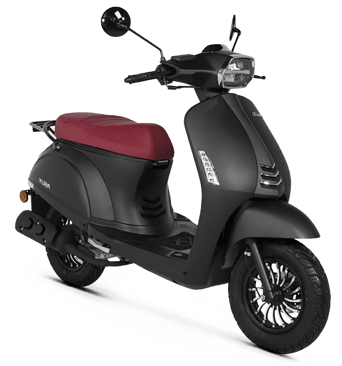 Kuba Bluebird Pro 50 İki Tekerlekli Motorlu Bisiklet Siyah (Mat) - 1