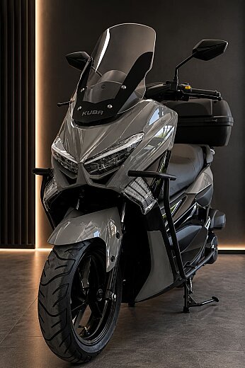 Kuba Chia 125 Pro İki Tekerlekli Motorlu Bisiklet Gri - 3