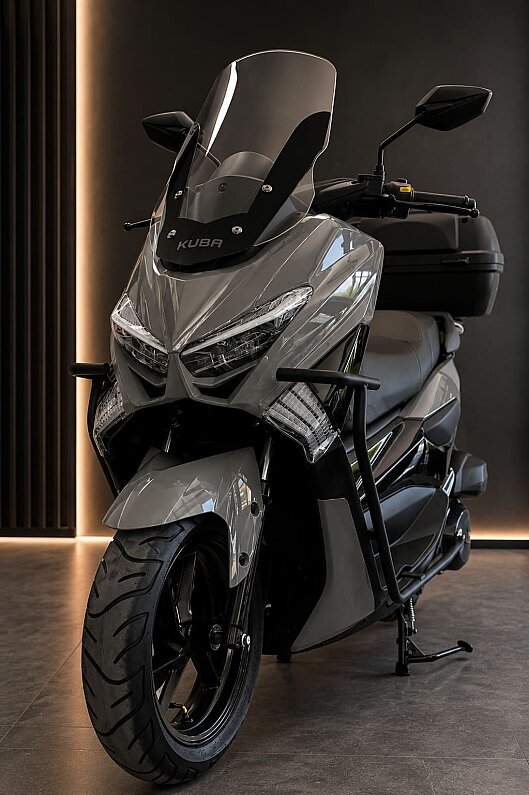 Kuba Chia 125 Pro İki Tekerlekli Motorlu Bisiklet Gri - 3