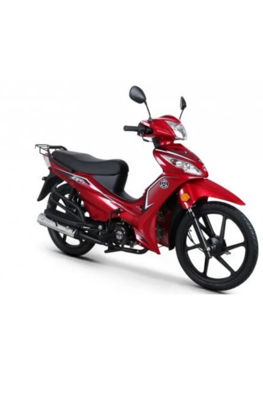 Kuba Ege50-Y İki Tekerlekli Moped Motosiklet Kırmızı - 1
