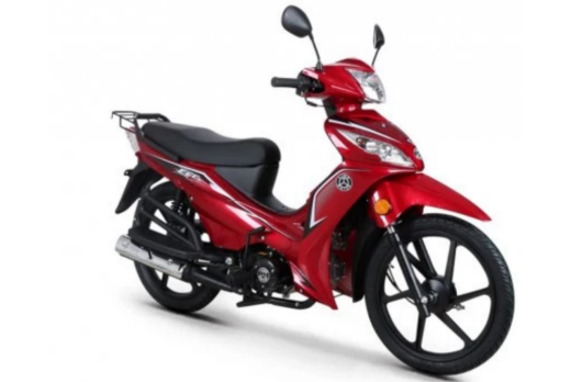 Kuba Ege50-Y İki Tekerlekli Moped Motosiklet Kırmızı - Kuba