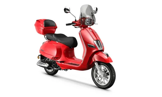 Kuba Grace 50 İki Tekerlekli Motosiklet Beyaz - 3