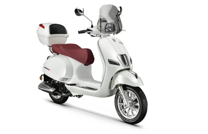 Kuba Grace 50 İki Tekerlekli Motosiklet Beyaz - 1
