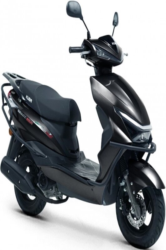 Kuba Space 50 Max Motosiklet Siyah (Kristal)