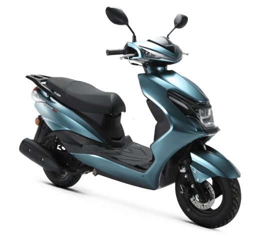 Kuba Space 50 Max Motosiklet Yeşil - 1