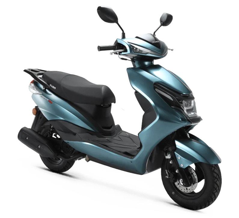 Kuba Space 50 Max Motosiklet Yeşil - 1