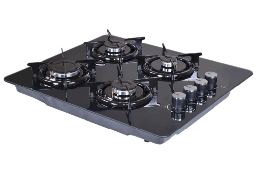 Luxell LX-40 TSHDF Siyah Cam Set Üstü Ocak Ng - 2