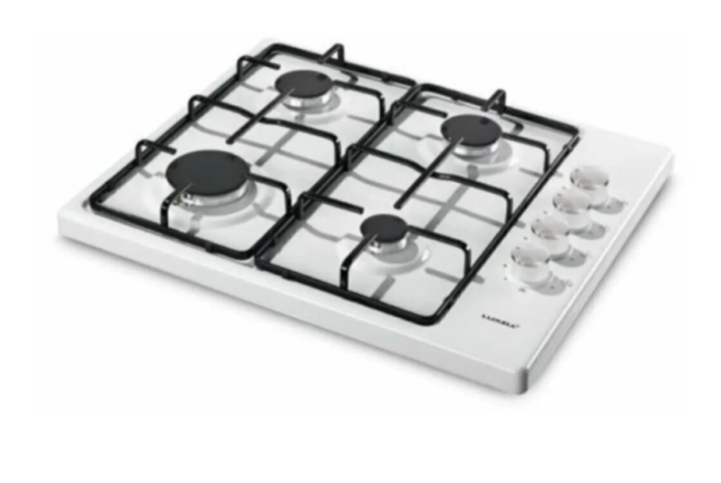 Luxell LX-420 F NG Beyaz Emaye Set Üstü Ocak - 1