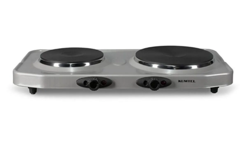 Luxell LX-7021 Gri İkili Set Üstü Elektrikli Ocak - 1