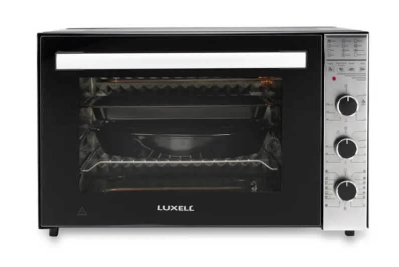 Luxell LX-9655 Lüx. Siyah G.Inox 70 lt Midi Fırın - 1