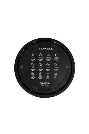 Luxell Lxfc-5130 Fast Fryer 5,5lt Yağsız Hava Fritözü Airfryer Black - Thumbnail