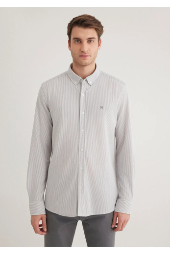 Mavi 0211402-82577 Erkek Uzun Kollu Gömlek - Mavi