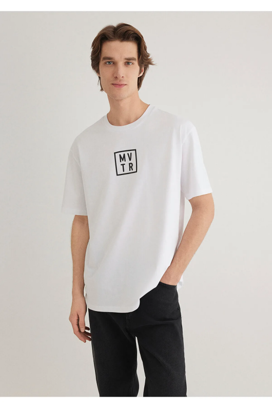 Mavi 0612004-620 Erkek Logo Tshirt