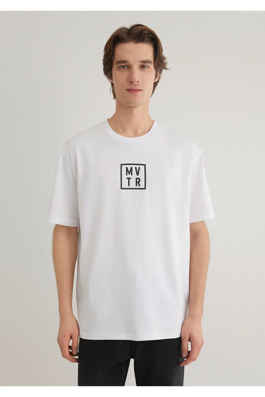 Mavi 0612004-620 Erkek Logo Tshirt