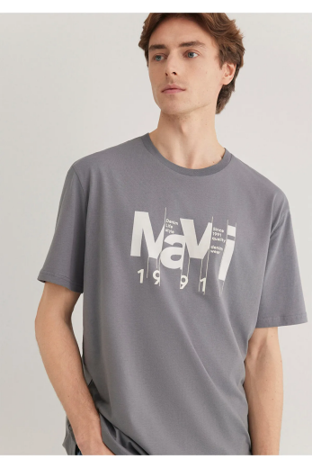 Mavi 0612461-80020 Erkek Logo Tshirt - Thumbnail