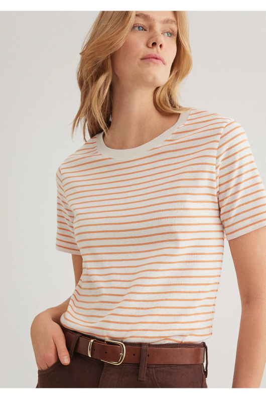 Mavi 1611653-86689 Bayan Tshirt