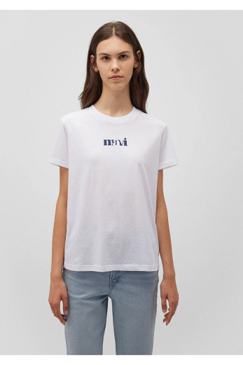 Mavi 1612241-620 Bayan Logo Tshirt - Mavi