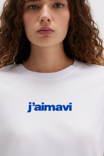 Mavi 1612242-620 Bayan Bisiklet Yaka Logo Tişört - 2