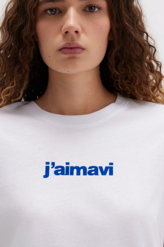 Mavi 1612242-620 Bayan Bisiklet Yaka Logo Tişört - 2