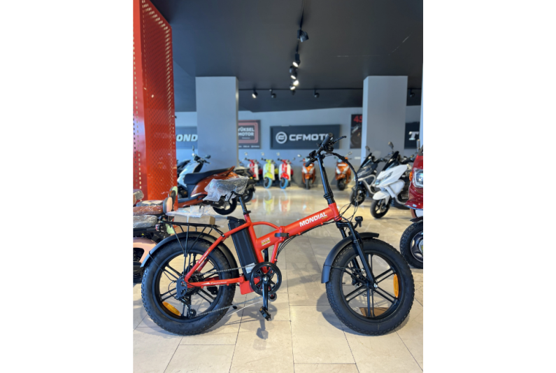 Mondial Starlight M Elektrikli Bisiklet Kırmızı - 2