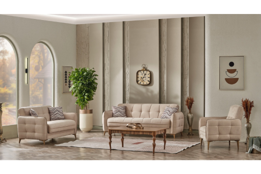 Nil Perla Koltuk Takımı 3+3+1 - 2