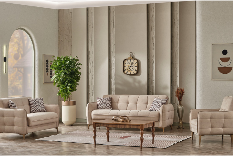 Nil Perla Koltuk Takımı 3+3+1 - 2