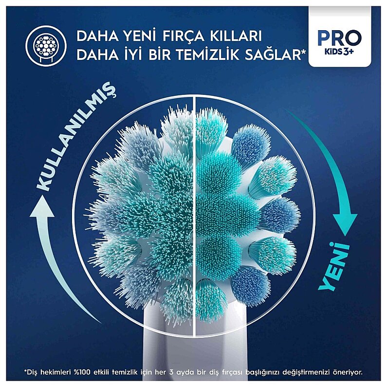 Oral-B Çocuk Şarjlı/Elektrikli Diş Fırçası Frozen - 3