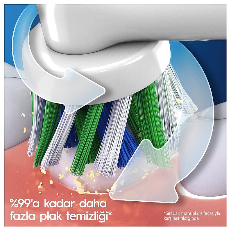 Oral-B Vitality Pro Lila Protect X Clean Şarjlı Diş Fırçası - 2