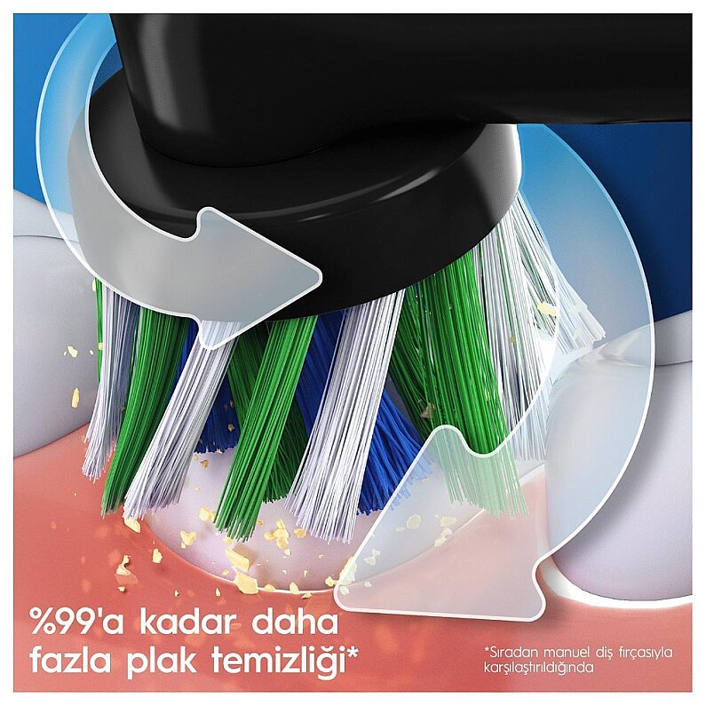 Oral-B Vitality Pro Siyah X Clean Şarjlı Diş Fırçası - 3