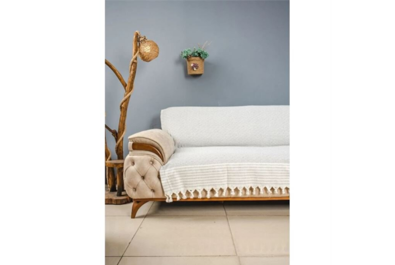 Patiska 049 Naturel Koltuk Örtüsü - 2