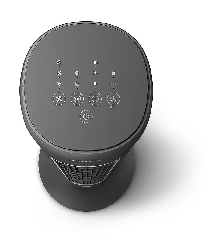 Philips 5000 Serisi CX5535/11 Kule Tipi Fanlı Vantilatör Siyah - 2