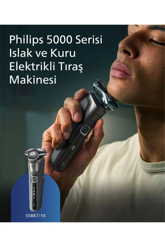 Philips 5000 Serisi S5887/10 Islak Kuru Tıraş Makinesi