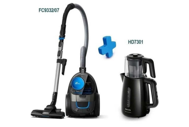 Philips 6706020 FC9332/07 Süpürge+ HD7301/00 1700W Çay Ustası Çay Makinesi - 1
