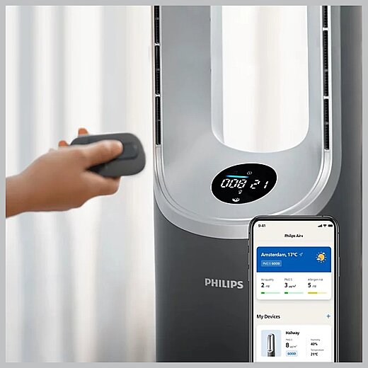Philips AMF870/15 3'ü 1 Arada Hava Temizleyici, Fan ve Isıtıcı - 3