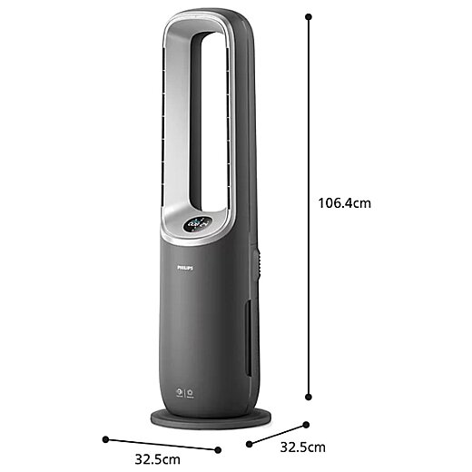Philips AMF870/15 3'ü 1 Arada Hava Temizleyici, Fan ve Isıtıcı - 2