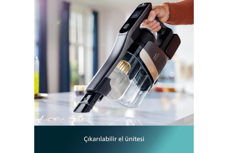 Philips Aqua Trio XW9463/11 Islak Kuru Şarjlı Dikey Süpürge - 4