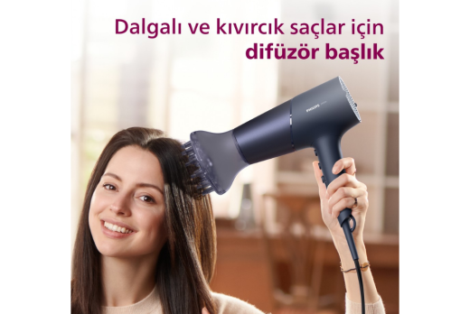 Philips BHD510/00 Thermo Shield 2100w Saç Kurutma Makinası - 2