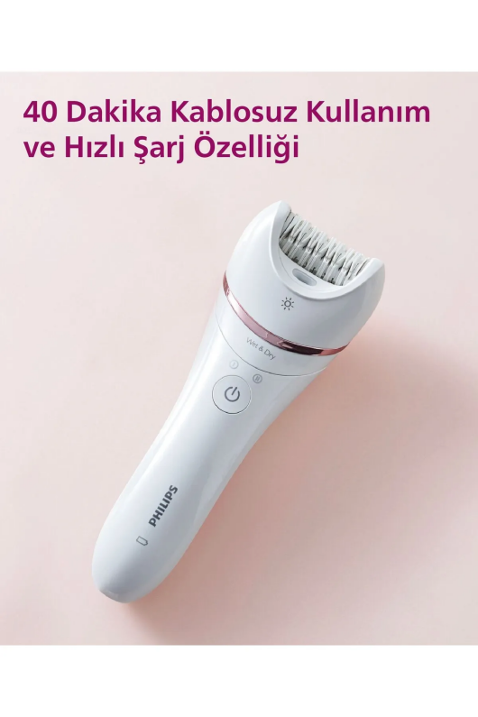 Philips BRE700/05 Islak ve Kuru epilatör