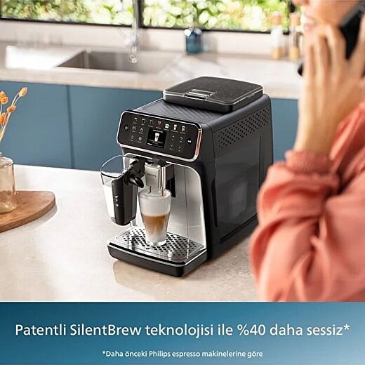 Philips BXA0103/00 EP4446/70 LatteGo Tam Otomatik Espresso Makinesi DST7510/80 Ütü Bundle Set - 5