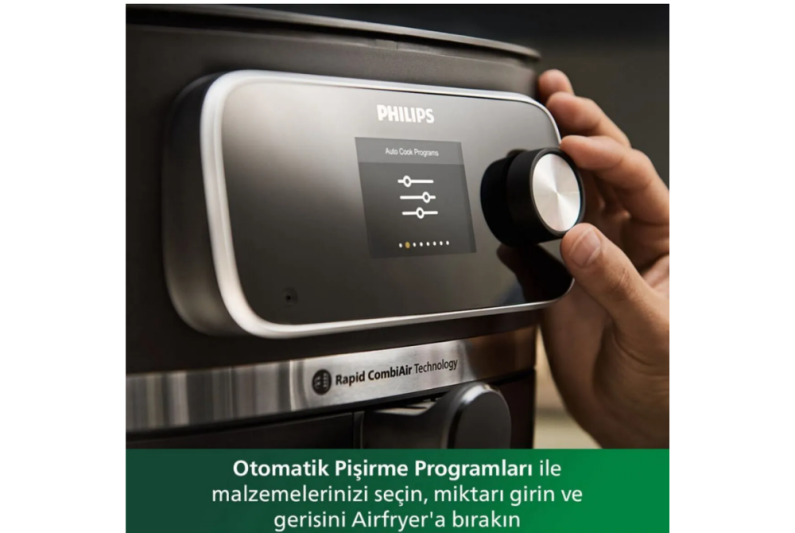 Philips HD9880/90 7000 Serisi Combi XXL Connected 8.3 lt Airfryer Yağsız Fritöz - 2