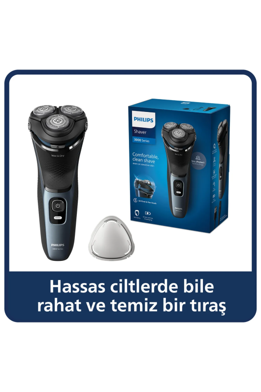 Philips S3144/00 Shaver 3000 Series Tıraş Makinesi - 1