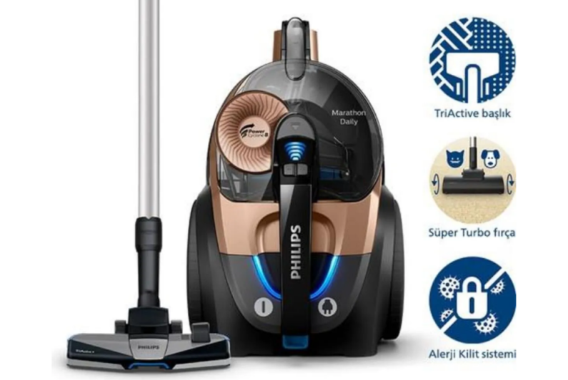 Philips XB7151/07 Marathon Daily Toz Torbasız Elektrikli Süpürge - 3