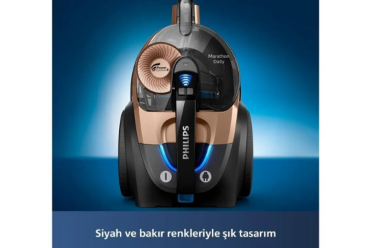 Philips XB7151/07 Marathon Daily Toz Torbasız Elektrikli Süpürge - Philips