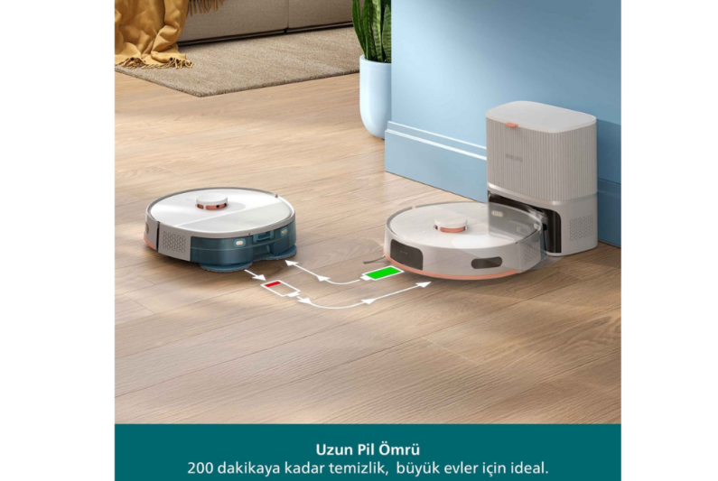 Philips XU5100/20 HomeRun5000 Islak ve Kuru Robot Süpürge - 4