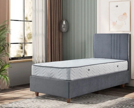 Rainbow Neptün Baza Başlık Yatak Set 90x190 - RAİNBOW