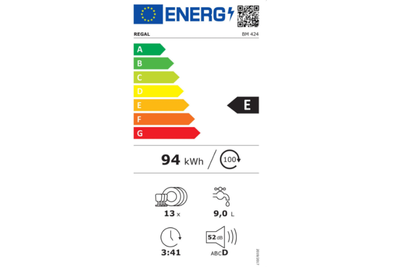 Regal 20265511 BM 424 4 Program Bulaşık Makinesi - 5