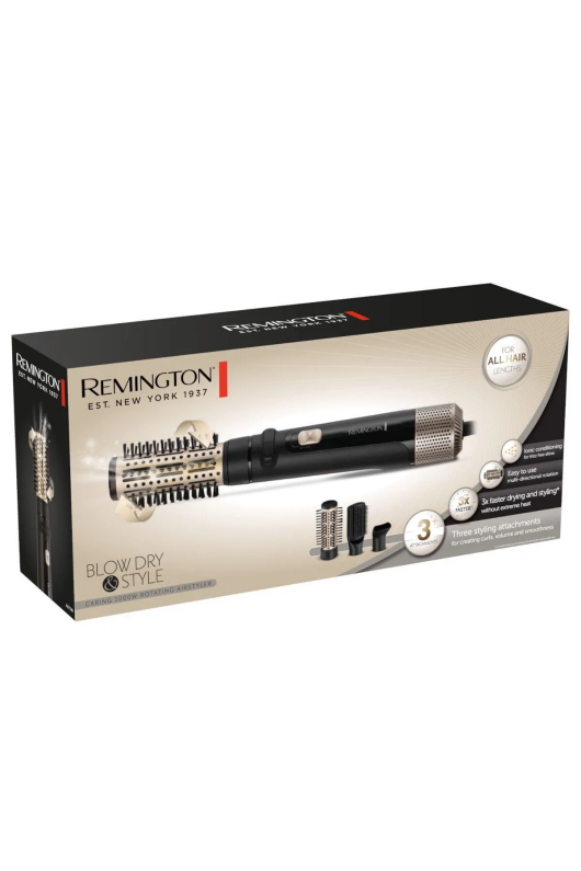 Remington AS7580 Fön ve Şekil Veren 1000W Döner Başlıklı Iyonik Saç Düzleştirici