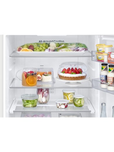 Samsung Buzdolabı E Enerji Sınıfı 508 L Mono Cooling Alttan Donduruculu (RB50DG601EWWTR) Beyaz + Samsung 4 Programlı Bulaşık Makinesi Beyaz (DW60DG540FWQTR ) Beyaz Eşya Seti - 4