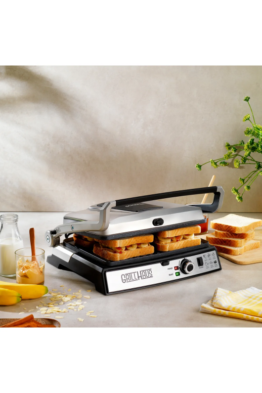 Schafer 25007 Grill Haus Tost Makinesi Inox