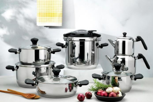 Schafer Atlas Çelik Çeyiz Seti 14 Parça Siyah - Schafer